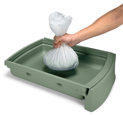 Imac Kattenbak Zuma 2Nd Life Met Schuiflade Groen 56X40X42,5 Cm - Image 2