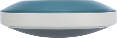 Trixie Slowfeeding Rocking Bowl Kunststof / Tpr Grijs / Blauw 23X23 Cm 500 Ml - Image 2