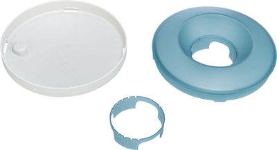 Trixie Slowfeeding Rocking Bowl Kunststof / Tpr Grijs / Blauw 23X23 Cm 500 Ml - Image 5