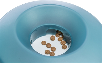 Trixie Slowfeeding Rocking Bowl Kunststof / Tpr Grijs / Blauw 23X23 Cm 500 Ml - Image 6