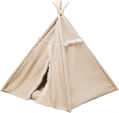 Trixie Kattenmand Tipi Boho Beige 55X55X65 Cm - Image 5