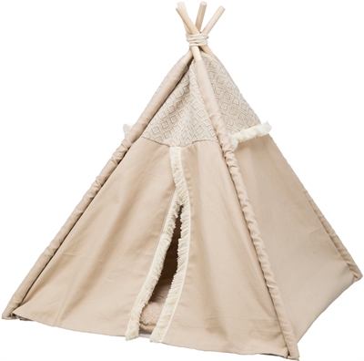 Trixie Kattenmand Tipi Boho Beige 55X55X65 Cm - Image 6