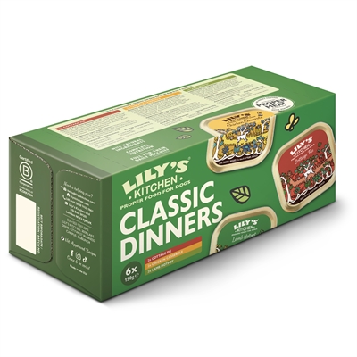 Lily's Kitchen Dog Adult Classic Dinners Tray Multipack 6X150 Gr - Image 2
