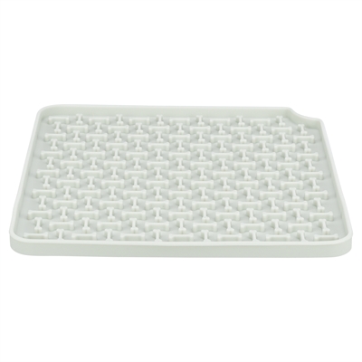 Trixie Lick'n'snack Mat Siliconen Lichtgrijs 20X20 Cm
