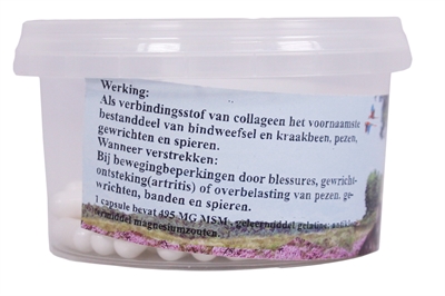 Dierendrogist Msm Capsules 50 St - Image 3