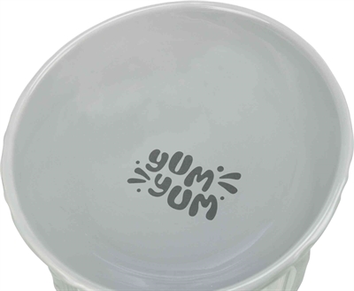 Trixie Verhoogde Voerbak / Waterbak Keramiek Grijs 350 Ml 17 Cm - Image 3