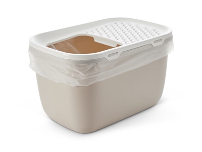 Savic Kattenbak Hop In Giant Wit / Mokka 74X50X43,5 Cm - Image 4