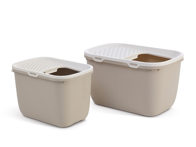 Savic Kattenbak Hop In Giant Wit / Mokka 74X50X43,5 Cm - Image 5