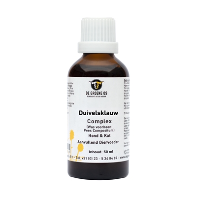De Groene Os Duivelsklauw Complex Hond / Kat 50 Ml