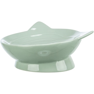 Trixie Voerbak / Drinkbak Kat Viviana Keramiek Salie 150 Ml 14 Cm - Image 2