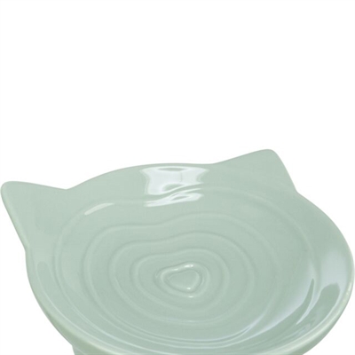 Trixie Voerbak / Drinkbak Kat Viviana Keramiek Salie 150 Ml 14 Cm - Image 3