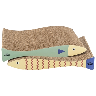 Trixie Krabmat Vis Met Catnip Mintgroen / Creme 40X30X11 Cm 2 St - Image 2