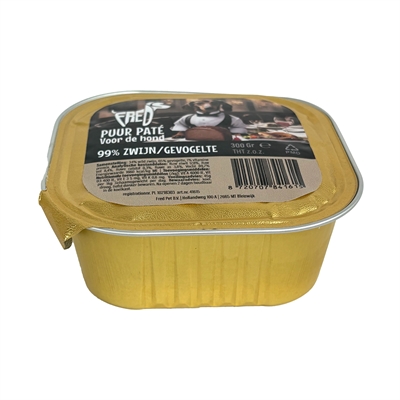 Freds Kuipje Hond Puur Wild Zwijn / Gevogelte 9X300 Gr - Image 2