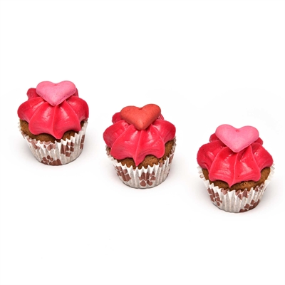 The Barking Bakery I Woof You Valentine Mini Iced Woofins Trio Assorti - Image 2