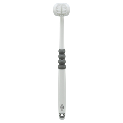 Trixie 3-Koppige Tandenborstel Hond / Kat Wit / Grijs 18 Cm