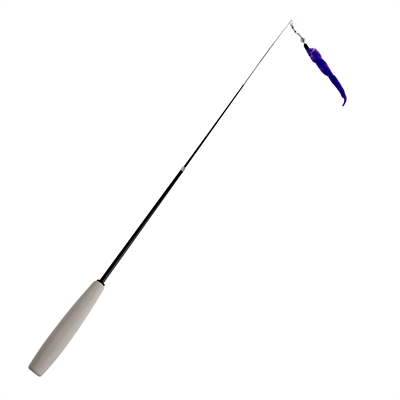 Easypets Uitschuifbare Kattenhengel Worm Paars - Image 2