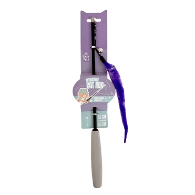 Easypets Uitschuifbare Kattenhengel Worm Paars - Image 4
