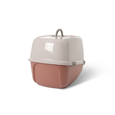 Savic Kattenbak Nestor Jumbo Champagne Roze / Terracotta 66,5X48,5X46,5 Cm - Image 3
