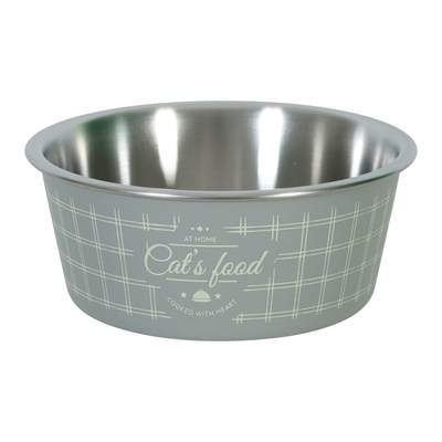 Zolux Food Voerbak Kat Grijs 12,5 Cm 400 Ml