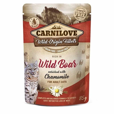 Carnilove Pouch Wild Boar 24X85 Gr