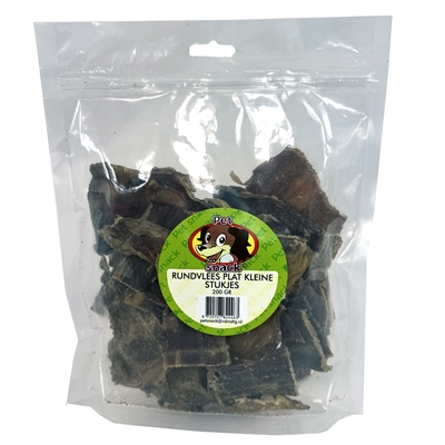 Petsnack Rundvlees Plat Kleine Stukjes 200 Gr - Image 2