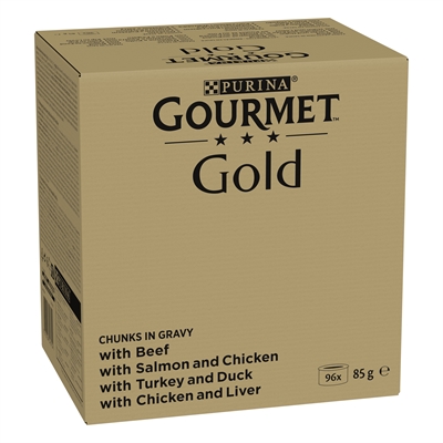 Gourmet Gold Chinks In Gravy Rund / Zalm / Kalkoen / Kip 96X85 Gr - Image 2