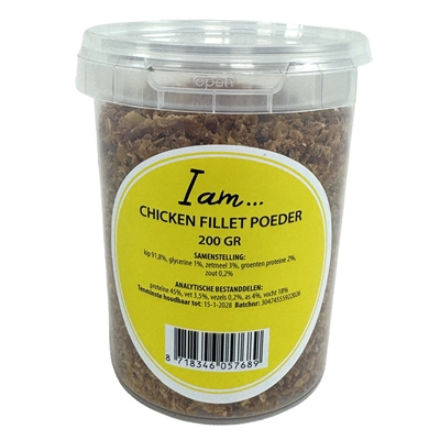 I Am Chicken Fillet Poeder 200 Gr - Image 2