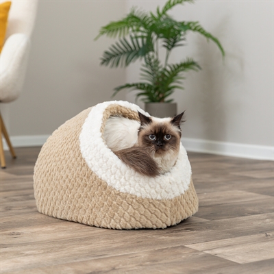 Trixie Kattenmand Iglo Kaline Mio Lichtbruin / Creme 35X41X26 Cm - Image 9