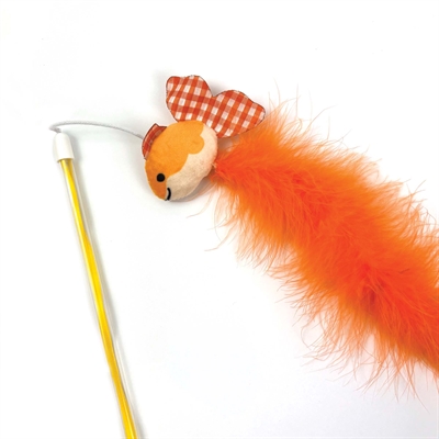 Happy Pet Tabby Patch Kattenhengel Goudvis Oranje 40X7,5 Cm - Image 2