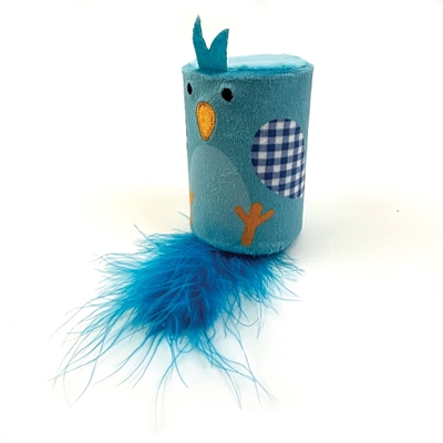 Happy Pet Tabby Patch Vogel Ratel En Roller Blauw 18X7X7 Cm - Image 2