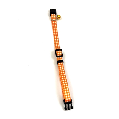 Happy Pet Tabby Patch Halsband Kat Ruit Oranje 18-30X1 Cm - Image 3