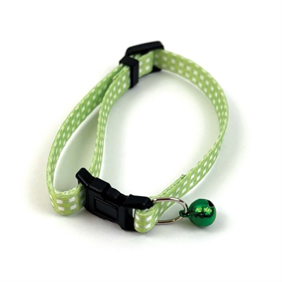 Happy Pet Tabby Patch Halsband Kat Ruit Groen 18-30X1 Cm