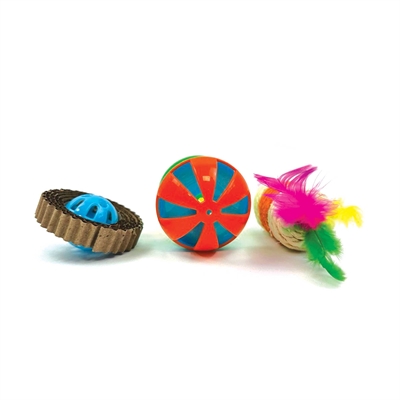 Happy Pet Tabby Patch Ratel / Roller / Krabspeeltje 9X7,5X7 Cm - Image 4