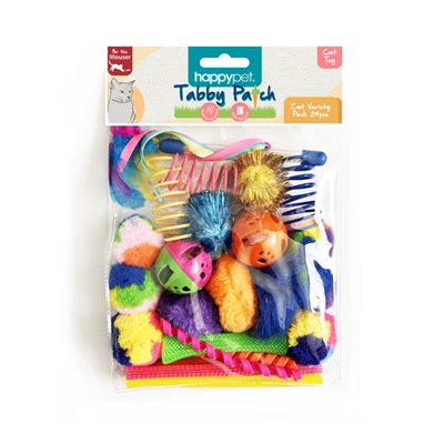 Happy Pet Tabby Patch Variatie Pack Speeltjes 16,5X15X4 Cm 24 St - Image 3