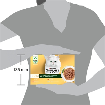 Gourmet Gold Malse Lekkernijen Multipack 12X85 Gr - Image 3