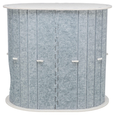 Trixie Speelbox Mara Ovaal Vilt Zand / Grijs 66X46X62 Cm - Image 3