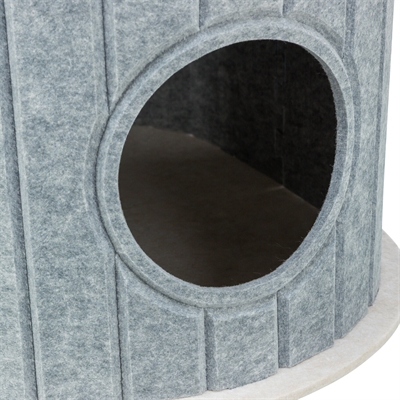 Trixie Speelbox Mara Ovaal Vilt Zand / Grijs 66X46X62 Cm - Image 8