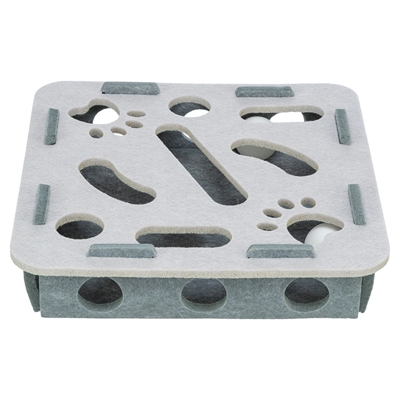 Trixie Hole'n'roll Box Vilt Grijs 30X30X7,5 Cm