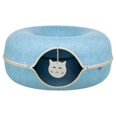 Trixie Speeldonut Vilt Blauw 60X60 Cm
