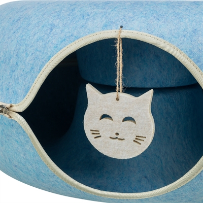 Trixie Speeldonut Vilt Blauw 60X60 Cm - Image 3