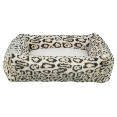 Trixie Hondenmand Leo Hoekig Panterprint Creme