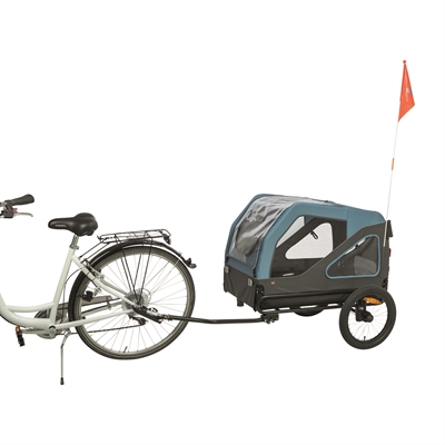 Trixie Fietskar Tot 45 Kg Blauw / Grijs L 81X112/155X112 Cm - Image 2