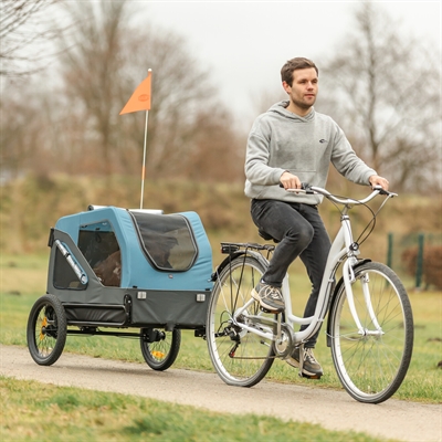 Trixie Fietskar Tot 45 Kg Blauw / Grijs L 81X112/155X112 Cm - Image 18