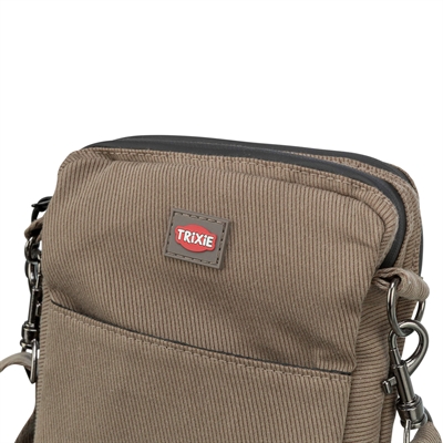 Trixie Snackzak Ribfluweellook Polyester Bruin 16X21 Cm - Image 4