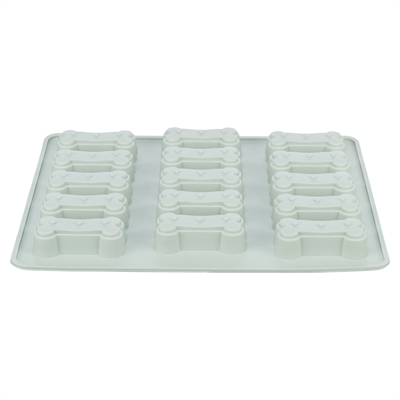 Trixie Bakmat Voor Dierensnacks Botvorm Bpa Vrij Grijs 24X29 Cm - Image 3