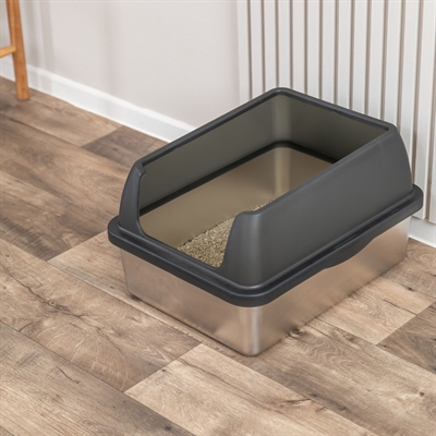 Trixie Kattenbak Rvs Met Rand Grijs 40X52X29 Cm - Image 12