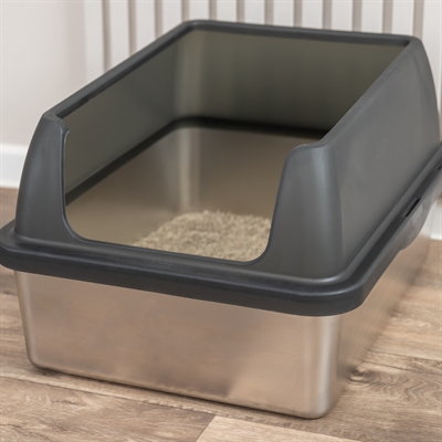 Trixie Kattenbak Rvs Met Rand Grijs 40X52X29 Cm - Image 13