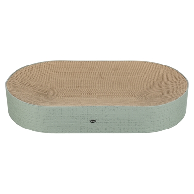 Trixie Krabbed Lido Karton Met Catnip Saliegroen 63X35X10 Cm